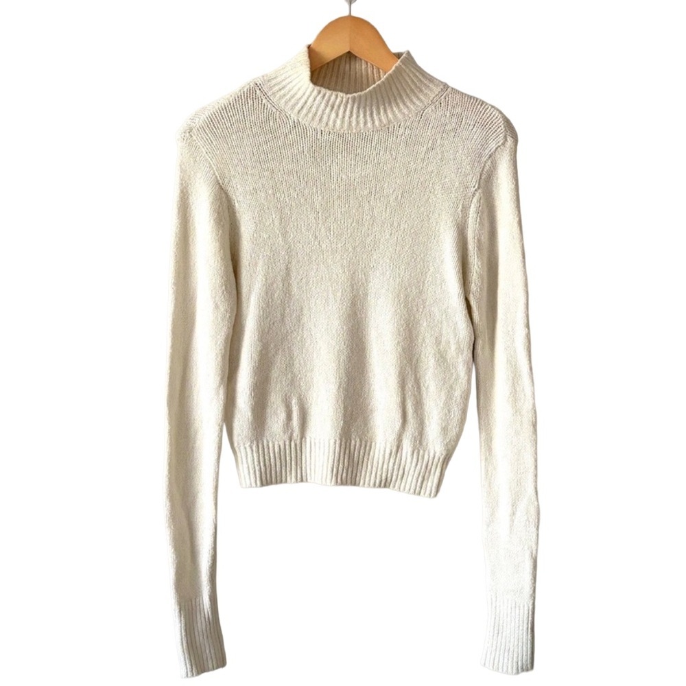 Wilfred Cream Turtleneck Sweater